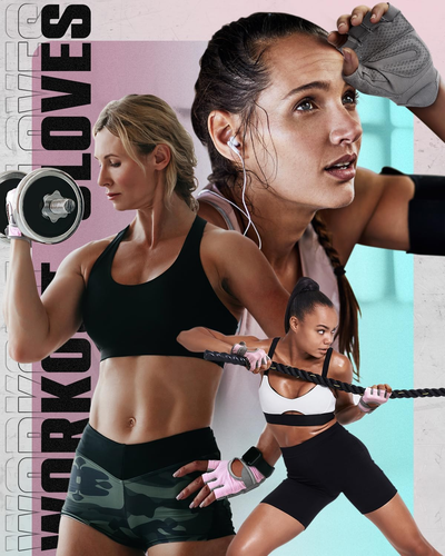 Workout Gloves for Women and Men, Breathable Weight Lifting Gloves for Gym Exerc - 第 4/12 張圖片