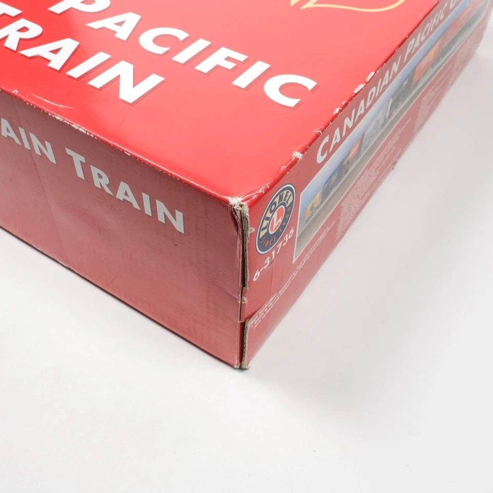 Lionel O Gauge Canadian Pacific Grain Train Coberto Hoppers + Locomotiva 6-61736 - Imagem 2 de 4