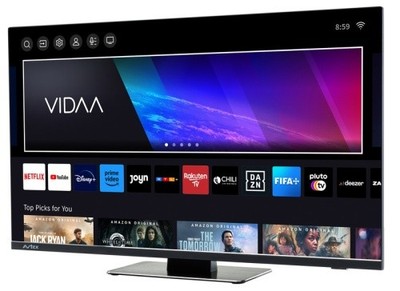 Avtex V249DS Smart TV mit Vidaa, 23,8'' (60 cm), Full HD, DVB-S2/T2, WiFi