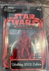 Hasbro Star Wars Holiday 2005 Edition Red DARTH VADER 3.75" Exclusive Figure NEW — photo 1