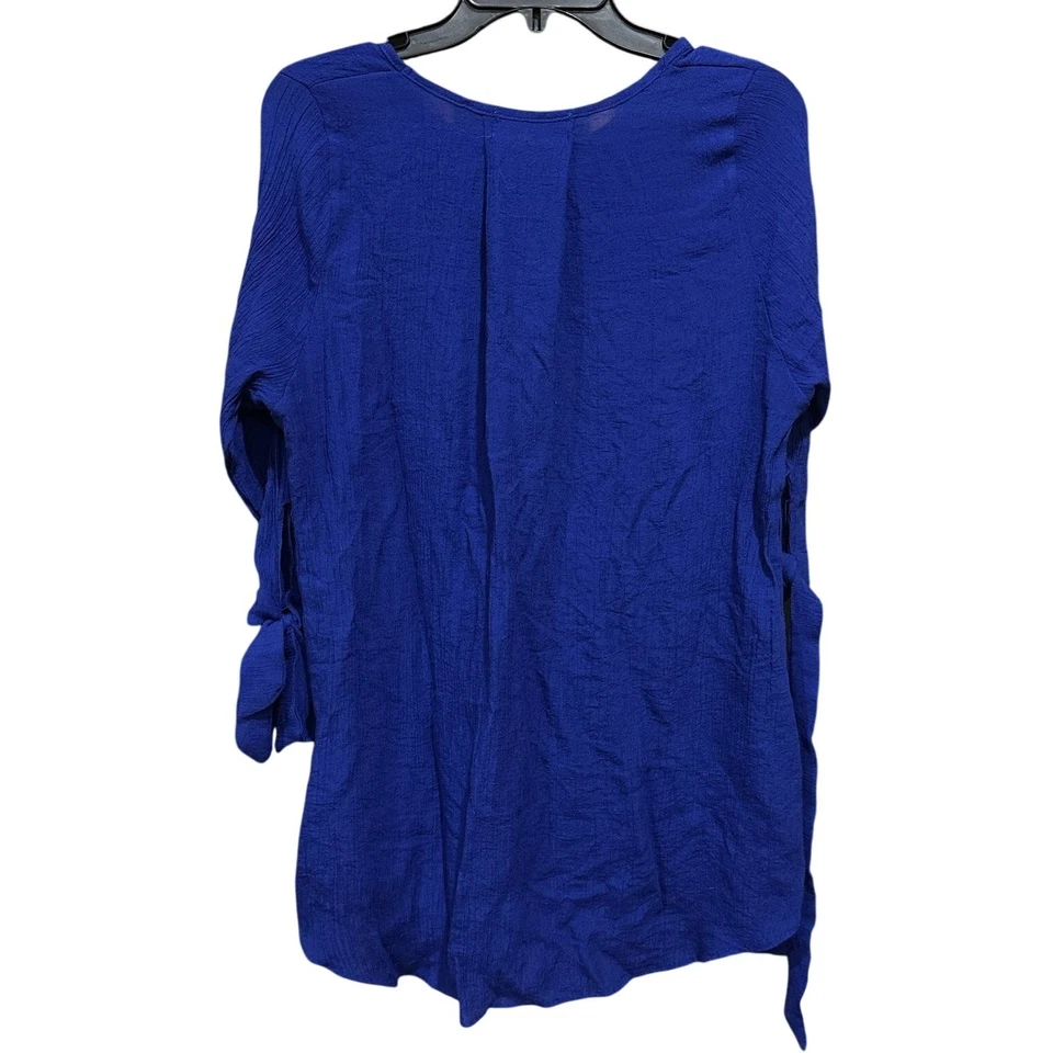 Camisa Impressions Mujer 2XL Túnica Mangas Corbata Minimalista Blusa Top Minimalista Foto 2 de 4