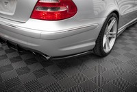 Heck Ansatz Flaps Diffusor FüR Mercedes-Benz E 55 AMG W211 Schwarz HeckschüRze
