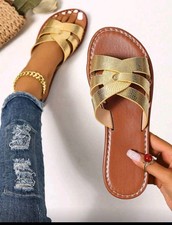 Casual Flat Slippers For Summer , Spring Outdoor/Indoor