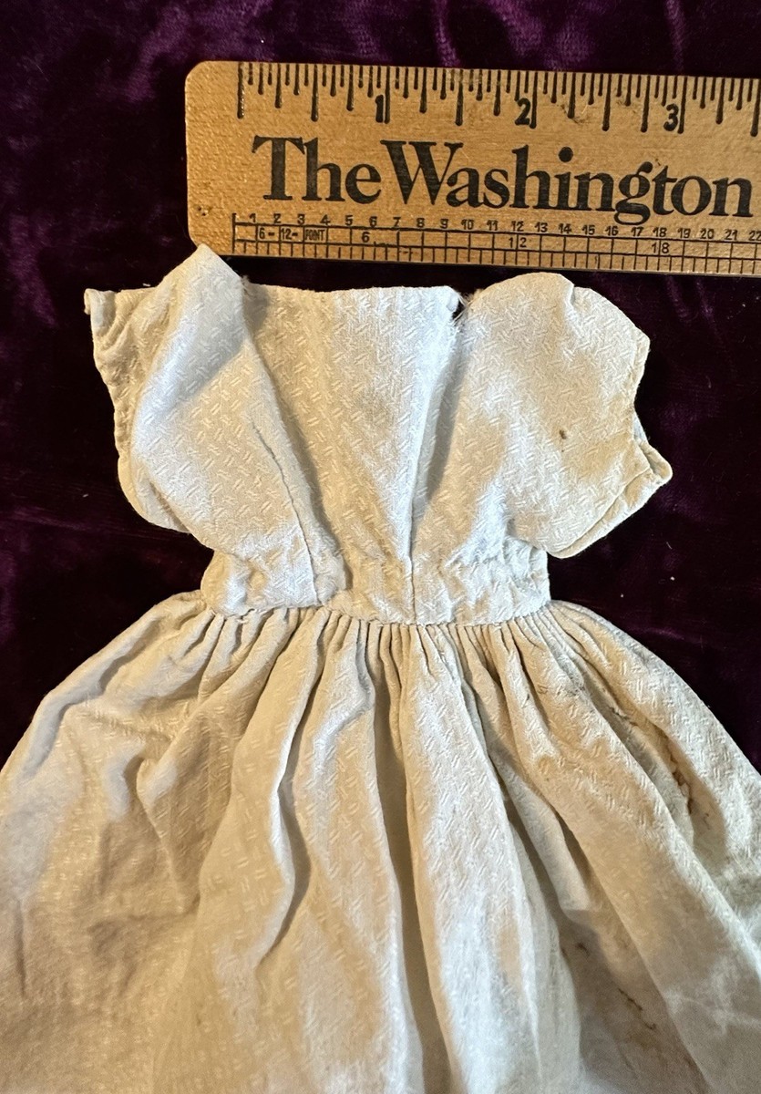 Antique 7” Cotton Full Slip For Antique Or Vintage Doll Lot 4179