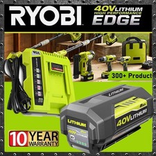 8.0Ah Battery 40Volt for Ryobi 40V Lithium OP40602 Battery with LED / Charger
