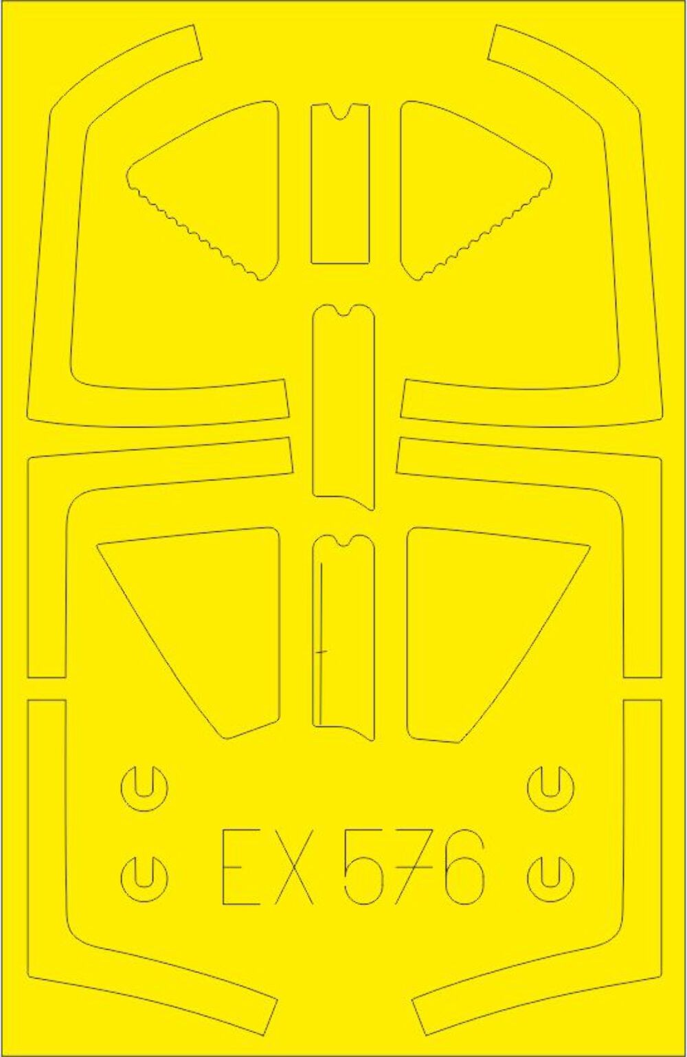 Eduard EX576 1:48 BAe Harrier T.2/T.4/T.8