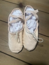 Capezio Women s 2033A Leather LPK Cobra Pink Ballet Shoes Size 6 M NOB