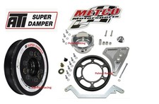 Metco Motorsports Lower Supercharger Pulley Kit Ati Crank Damper 2003-04 Cobra