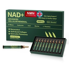 Liquid NAD+ Trans-Resveratrol Supplemen 1000mg NAD+ Advanced Cellular Renewal