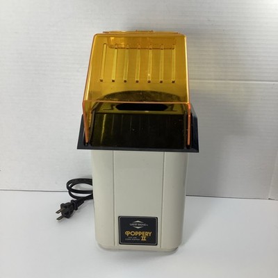 West Bend Poppery II 2 Hot Air Popcorn Popper Roaster 1200 Beige
