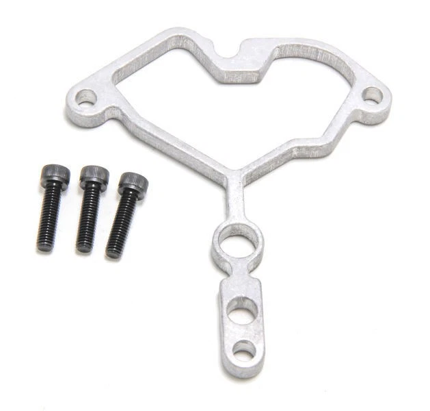 Trans-Dapt 2457, One Natural Aluminum 1/4In Fits Gm Tbi Riser Plate Performance - Image 3 of 4