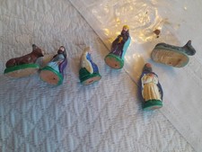 Santons puce 3, 5 cm lot de 6