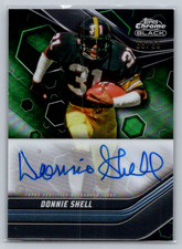 2023 Topps Composite Chrome Black Autograph Green #/99 Donnie Shell TCBA-DSH 