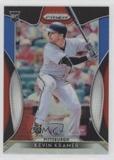 2019 Panini Prizm Tier II Red White & Blue Kevin Kramer #176 Rookie RC 9h3