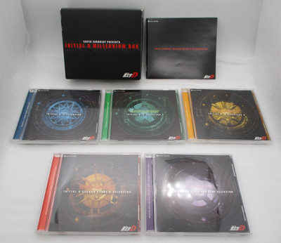 CD SUPER EUROBEAT Präsentiert INITIAL D MILLENNIUM BOX Japan Import 5 CDs