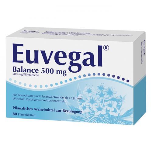 EUVEGAL Balance 500 mg Filmtabletten 80 St