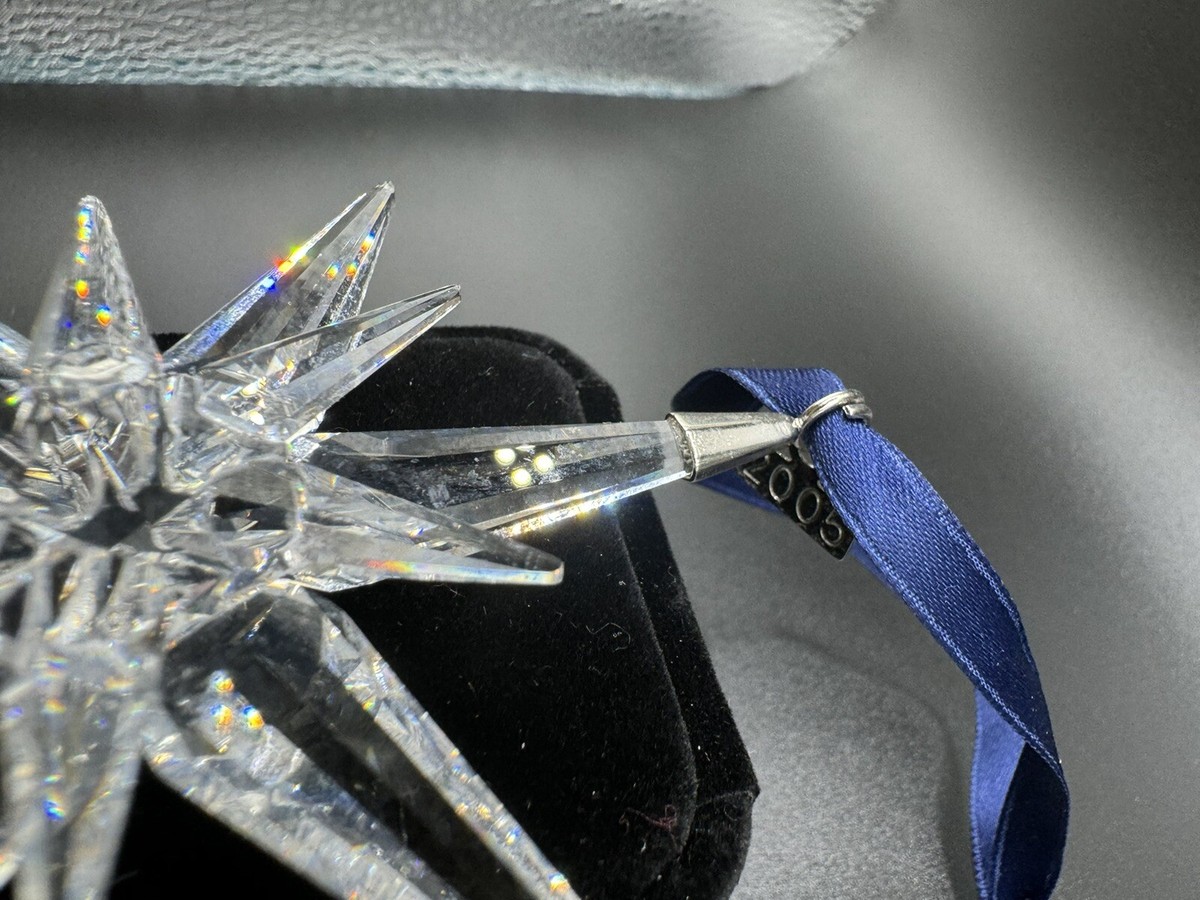 SWAROVSKI 2005 Snowflake Christmas Ornament EXCELLENT (NO BOX) | eBay