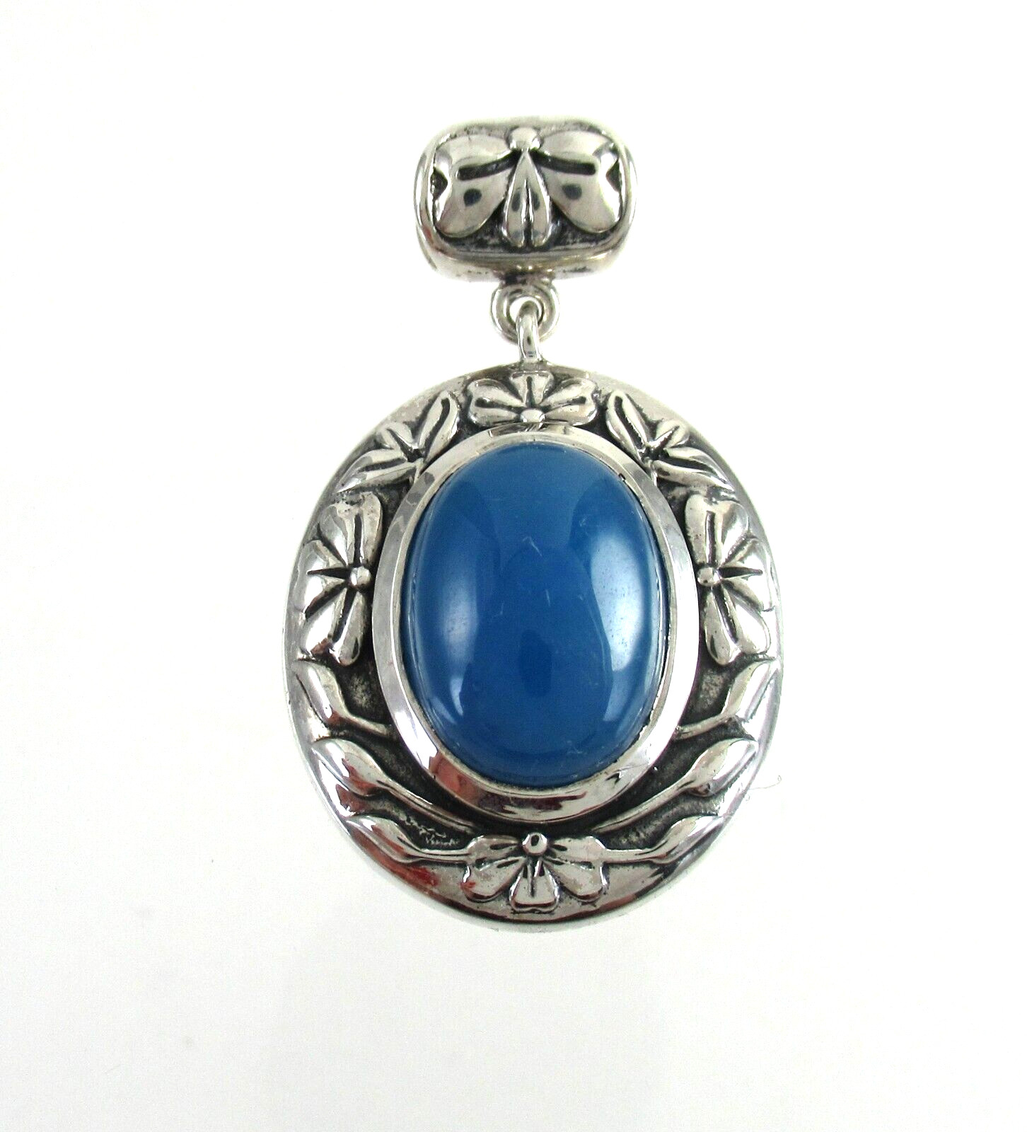 D'Joy .925 Sterling Silver Peruvian Opalina Penda… - image 1