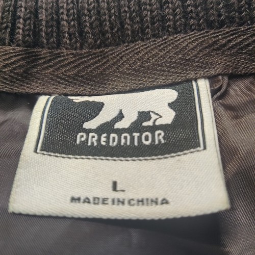 PREDATOR Women Large Brown Full Zip Down Puffer Vest - Picture 6 of 19