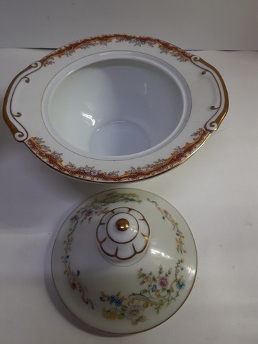 Vintage Imperial China Creamer & Sugar Bowl Set~ Made in Japan~ Floral Design - Picture 5 of 7