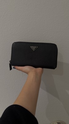 Prada Large Saffiano Leather Wallet