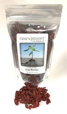 Goji Berries, 16oz, raw, organic, FACTORY SEALED, 2-pack 8 oz bags