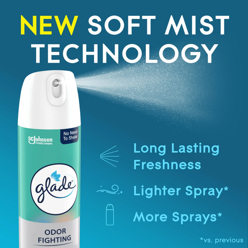 Glade Air Freshener Room Spray Infused with Essential Oils, Sky & Sea Salt, 8 oz - Picture 5 of 10