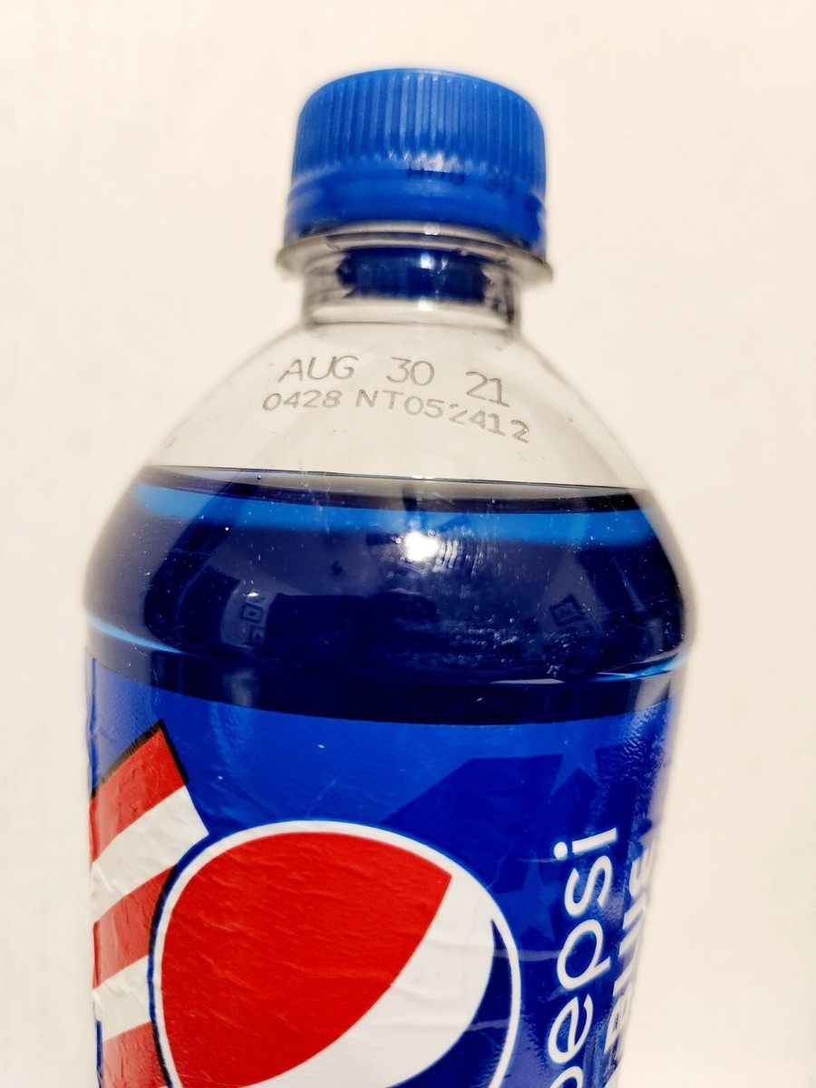 FULL PEPSI BLUE 2021 20 Oz Berry Flavor Soda UNOPENED