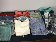 Womens Clothes Medium Large tops shirts spring summer excellent