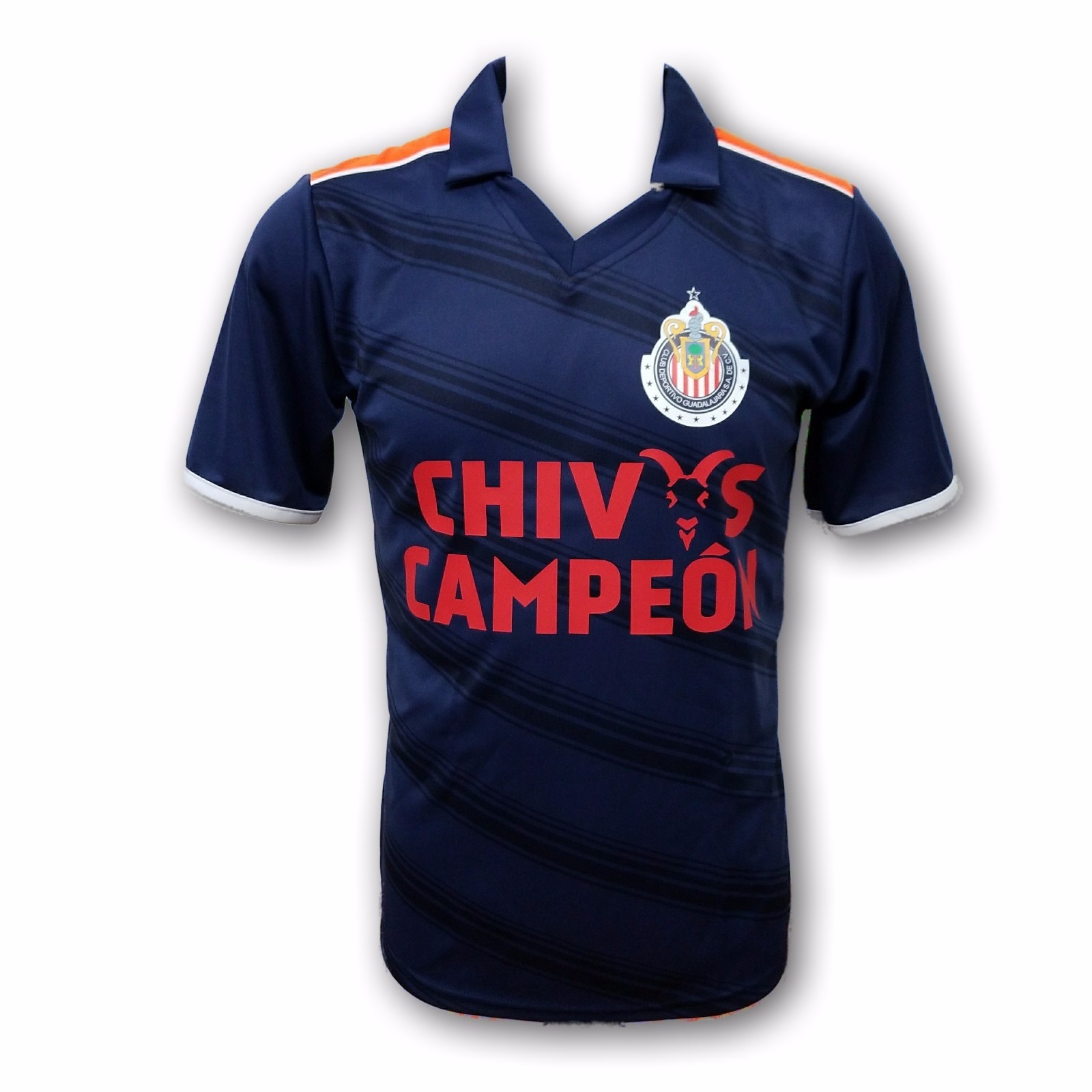 Chivas del Guadalajara Campeon Navy Men Third Soccer Jersey