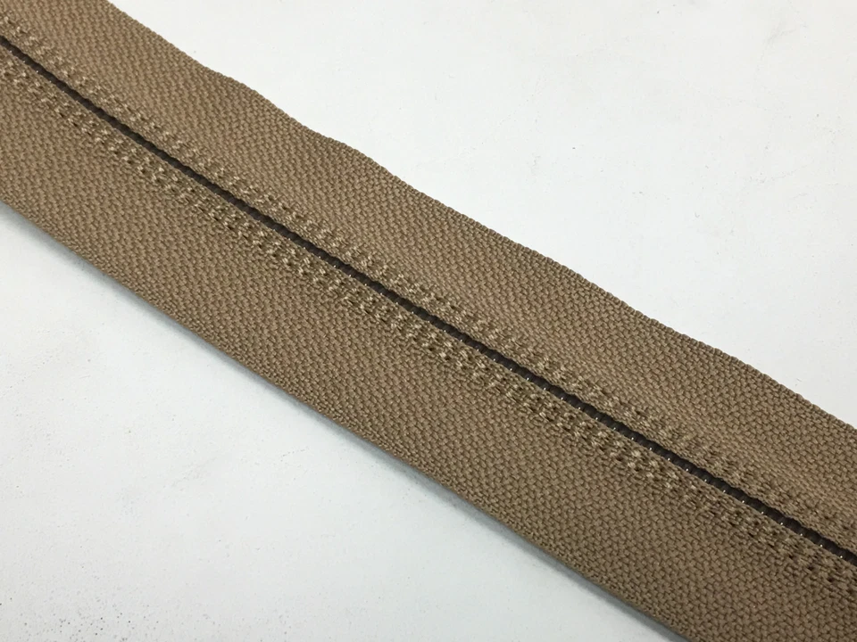 YKK ZIPLON® Cremallera 10CF 3/4" Cadena Bobina Cremallera Cinta CAQUI 896 Militar -Por Yarda Foto 4 de 4