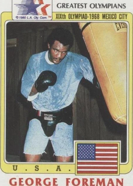 1983 History's Greatest Olympians - George Foreman #19