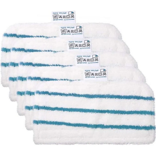 5 Lingettes Microfibre Balai Vapeur Black & Decker pour Éliminer les Taches Choc