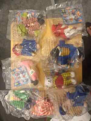 HAPPY MEAL PLÜSCHTIERE, UK KINDER TV FIGUREN, 15 VERSCHIEDENE