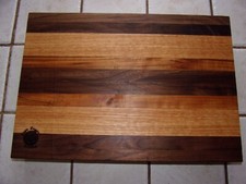 HAND CRAFTED BUTCHER WALNUT  CHERRY CUTTING BOARD BLOCK CHEESE MEAT CHARCUTERIE