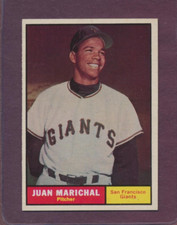 1961 Topps Juan Marichal 417 HOF RC San Francisco Giants Rookie NM-MT Pack Fresh