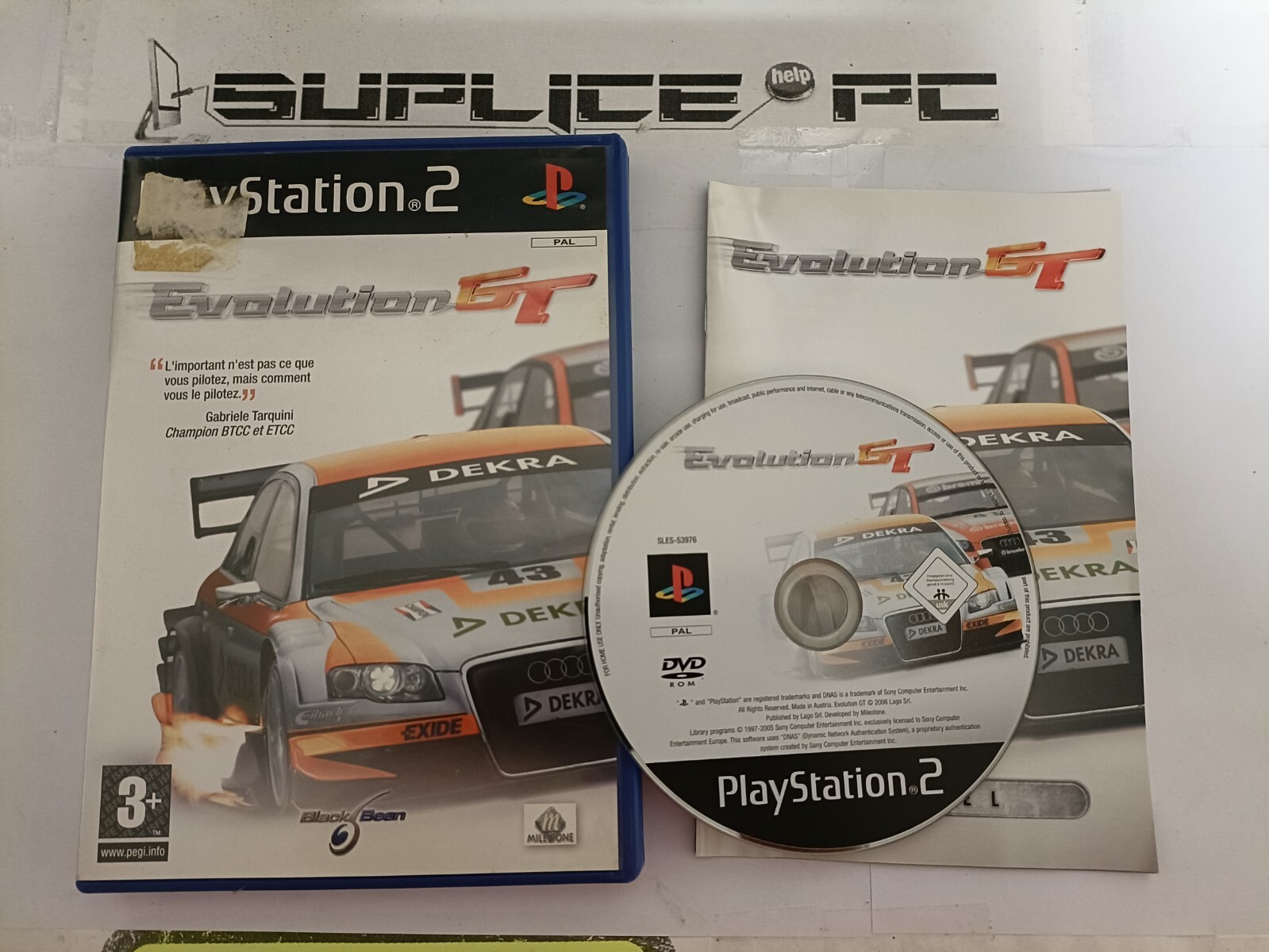 EVOLUTION GT (AVEC NOTICE) - PS2 - JEUX FR
