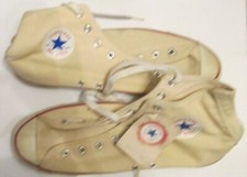 MADE IN USA!!!!! Chuck Taylor All star converse white high tops with tags size13