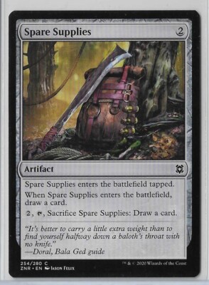 MTG Spare Supplies Zendikar Rising (ZNR) Common Magic Card #254/280  Unplayed | eBay