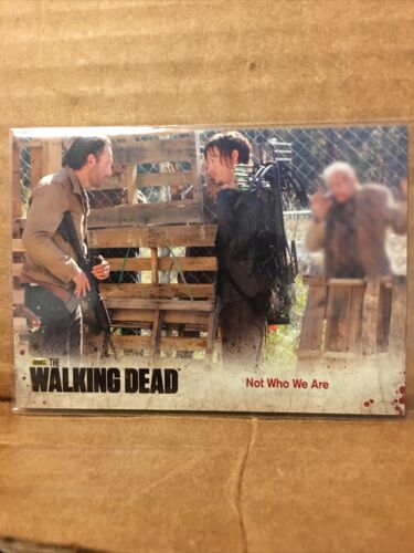 2014 Cryptozoic Walking Dead Season 3 Part 1 Base Card #62 Not Who We Are🎥🎬 - Picture 1 of 2