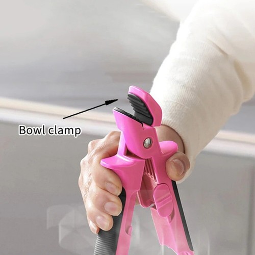 Non-slip Anti-scald Gripper Clip 2 IN 1 Dish Lifter Clips Steamers Oven - Picture 12 of 12