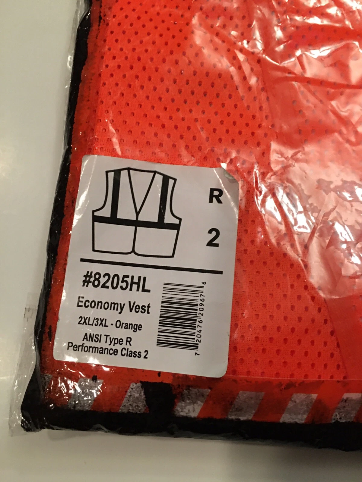 Glowear Ergodyne Glowear Class 2 Orange Super Econo Vest - 2XL/3XL - product detail image 2