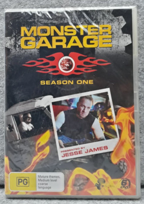 NEW: MONSTER GARAGE Season One TV Series Movie DVD Region 4 PAL Free Fast Post