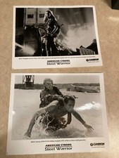 American Cyborg Steel Warrior 1993 BW 2 Photos 8x10 Joe Lara John Saint Ryan