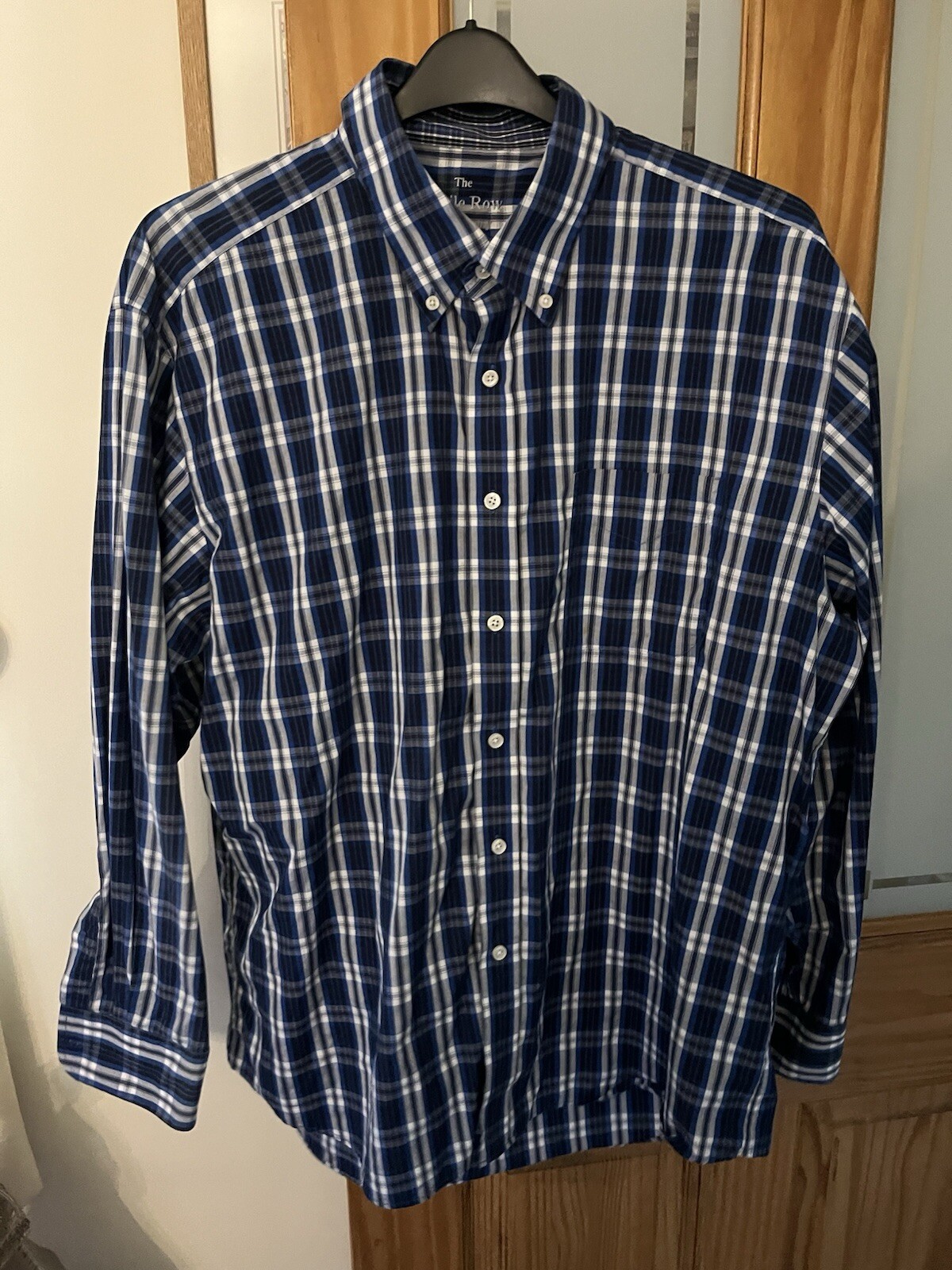 FILA Camicia uomo a quadri manica lunga The Savile Row Company. Taglia XL