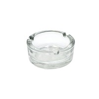 Runder Aschenbecher Aus Schweren Glas Tischaschenbecher Glasascher Ascher