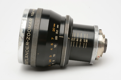 フォクトレンダー Zoomar 36-82mm f2.8 DKL Voigtlander Zoomar 36-82mm f2.8 Zoom lens w/DKL Mount, rare! | eBay