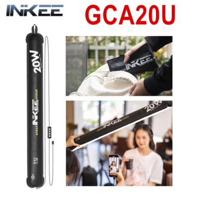INKEE GCA20U 20W USB Inflatable LED Video Tube Light Bi-Color 2700K-6500K CRI95+
