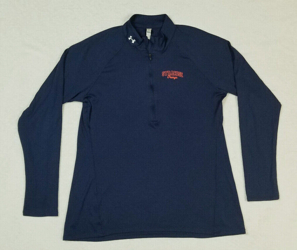 Under Armour Semi-Fitted Heat Gear Syracuse Orange 1/4 Zip