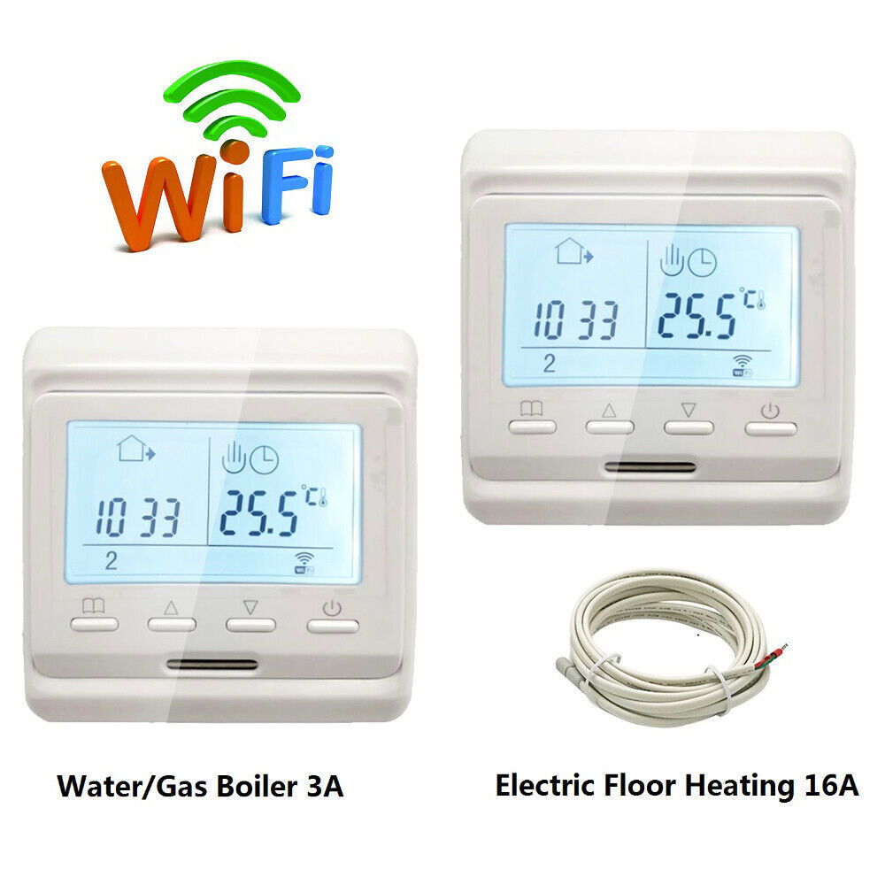 Tuya Smart Thermostat WiFi Temperature Controller for Floor Heating/  Water/Gas